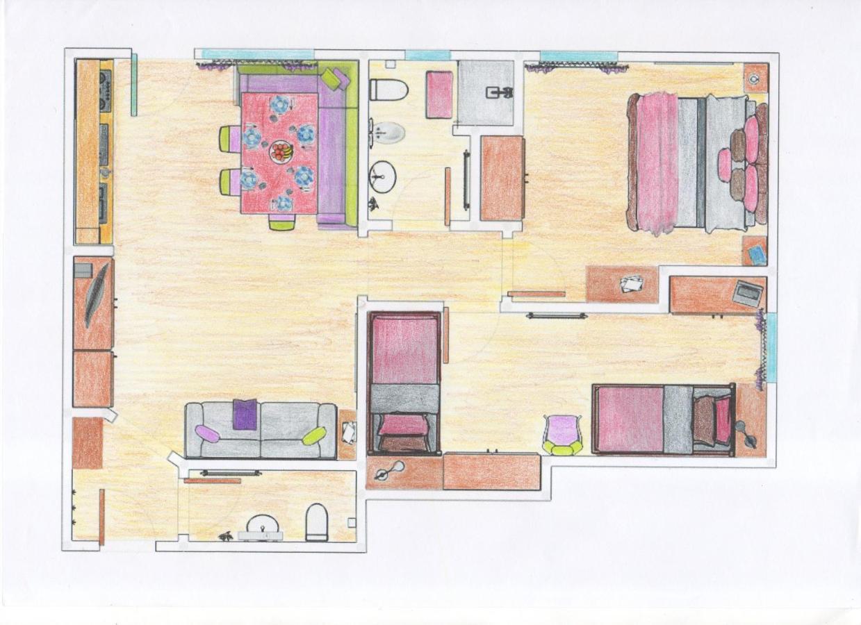 Villa Artic Apartments Campitello di Fassa Dış mekan fotoğraf
